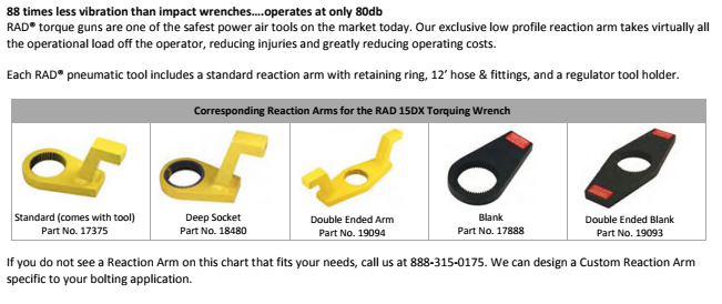 Rad 1800 Torque Chart